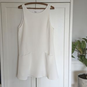 White Tennis Style Dress Medium